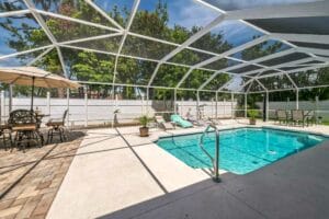 160 m2 Pool-Area in der Villa FloridaDream mit Cage