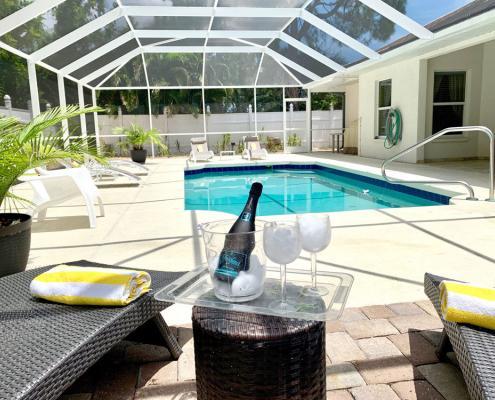 Villa FloridaDream Privater Pool mit Cage